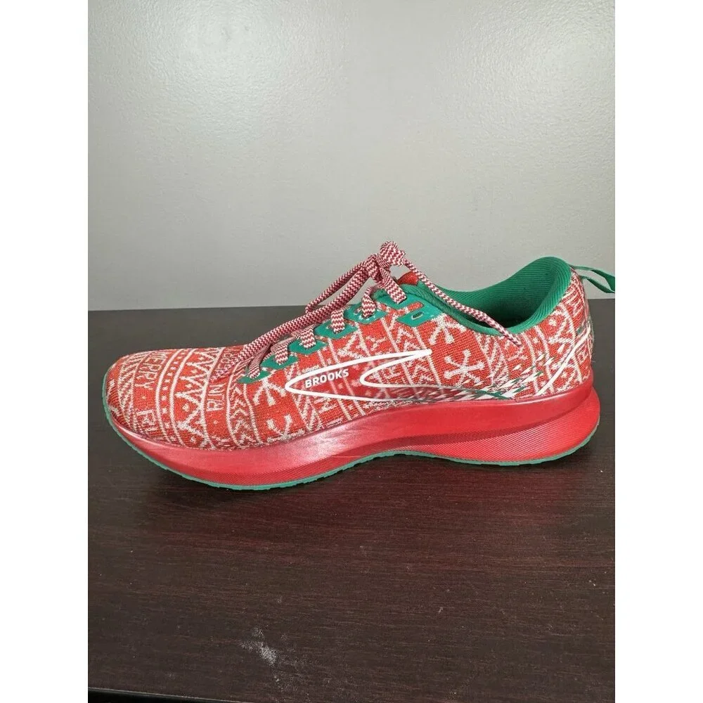 Brooks Levitate 5 Run Merry Christmas Women's Running Shoes - Size 9 - Picture 5 of 9